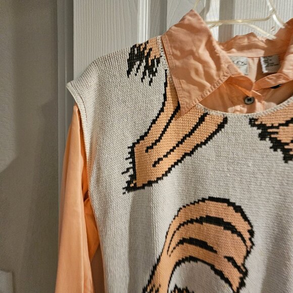 Vintage Sweater Silk Set - Picture 2 of 8